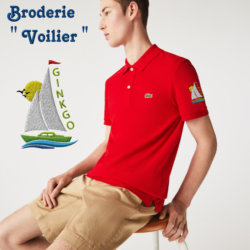 Broderie « Voilier »