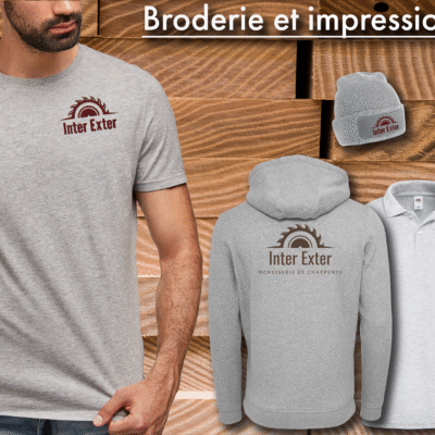 Impression DTF et broderie