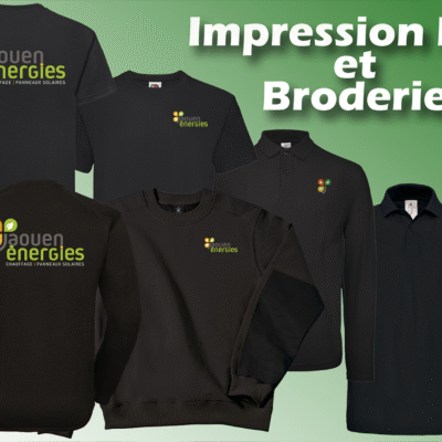 Impression DTF et Broderie