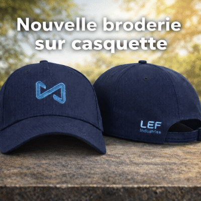 Casquettes personnalisés.