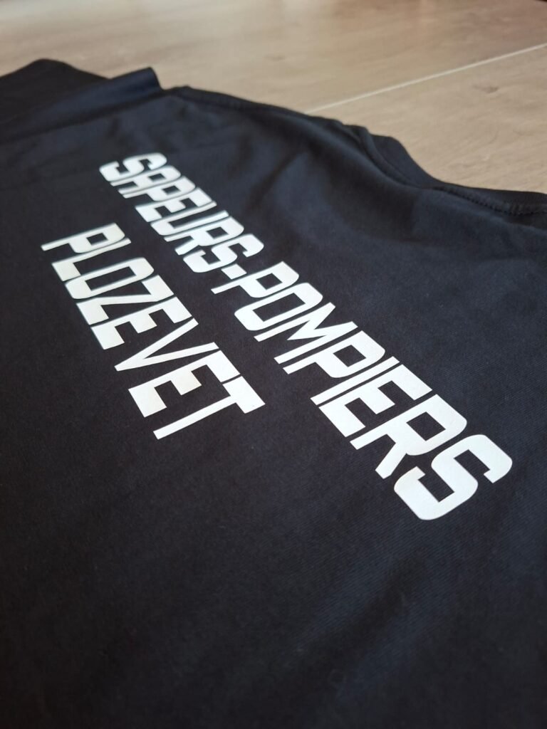 Flocage t-shirt.